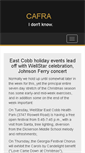 Mobile Screenshot of cafra.org
